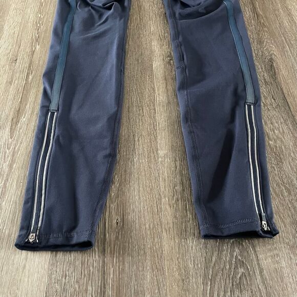 Brooks Women’s Navy Blue Ankle Zip Tight Legging - Size XS - Picture 7 of 8